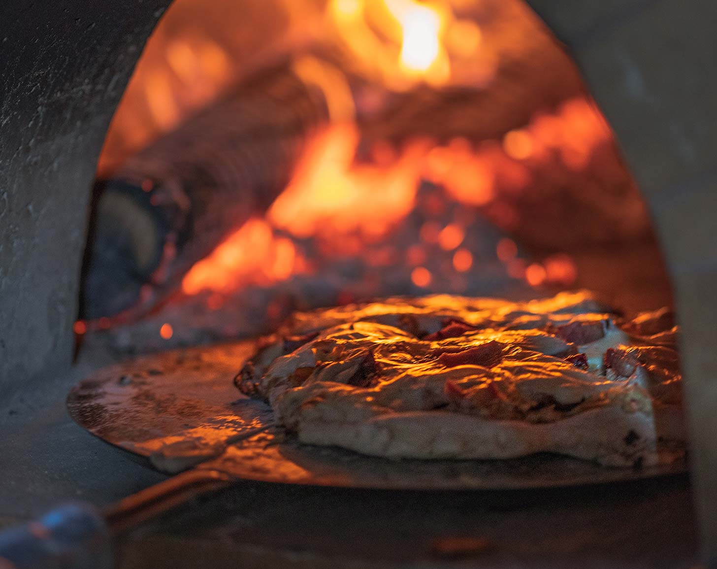 Pizza cooking